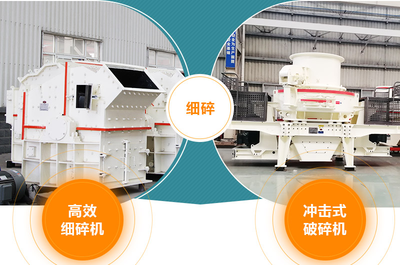 細(xì)碎：細(xì)碎機、沖擊式破碎機