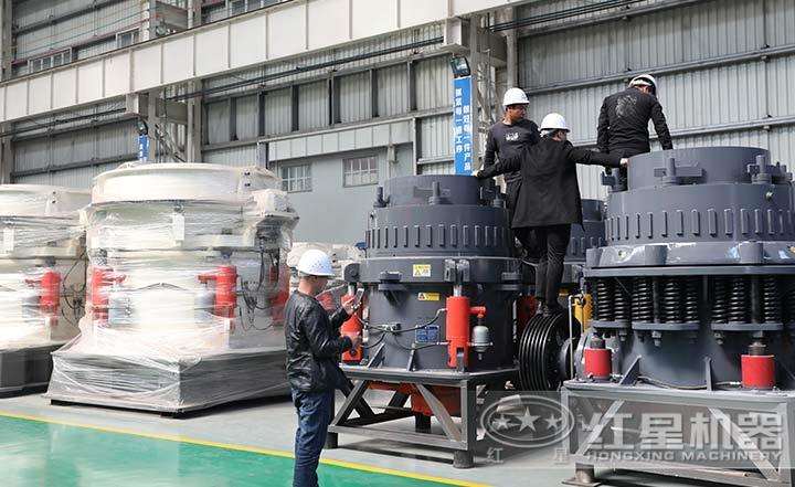 全液壓圓錐破碎機，液壓過載保護裝置，自動調(diào)節(jié)出料粒度