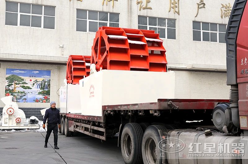 紅星洗砂機(jī)每天發(fā)往全國各地，免費(fèi)安裝服務(wù)到底 style=width:720px; 