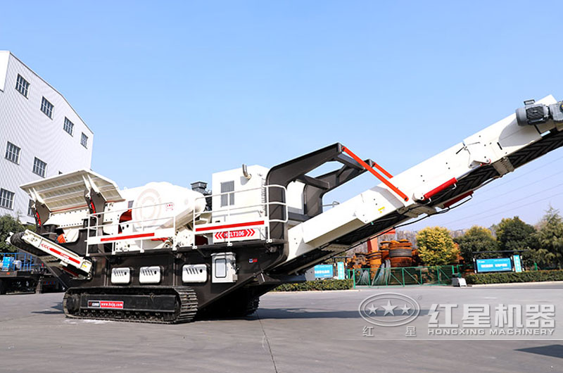 履帶式車載鄂破機(jī)，時(shí)產(chǎn)50噸現(xiàn)貨