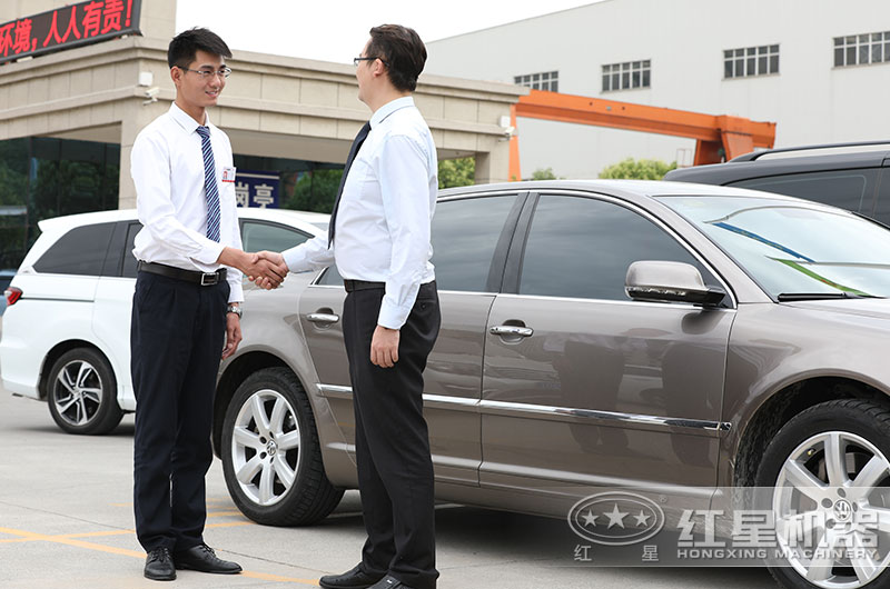 客戶來廠參觀，專車免費接送